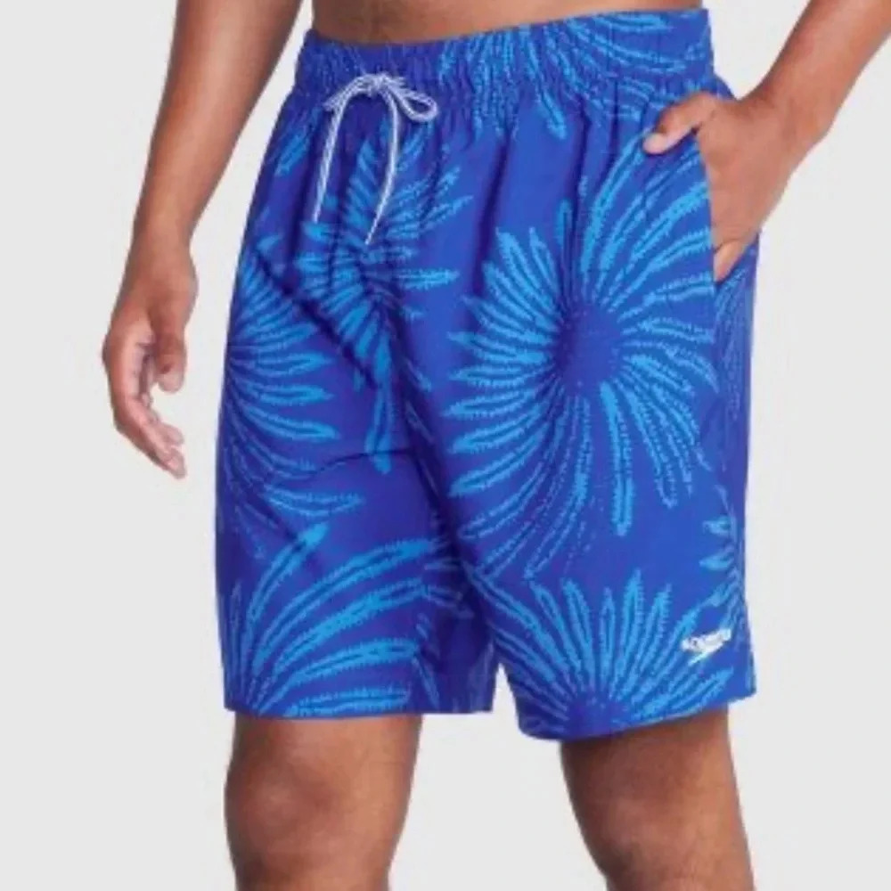Speedo Floral Swim Trunks Men’s size L